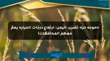 «موجة حر» تضرب اليمن: ارتفاع درجات الحرارة يعمّ معظم المحافظات!